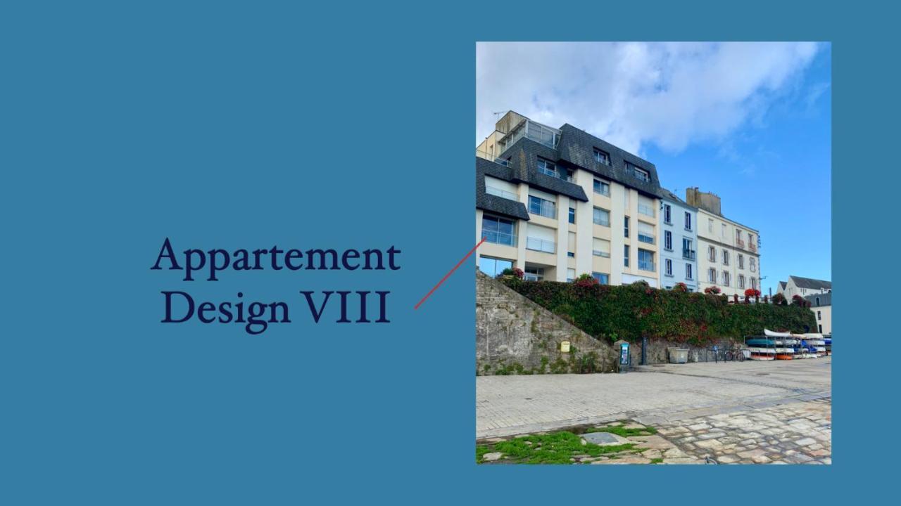 Appartement Design VIII - Port Rosmeur - Sublime Vue Mer Дуарнене Екстериор снимка