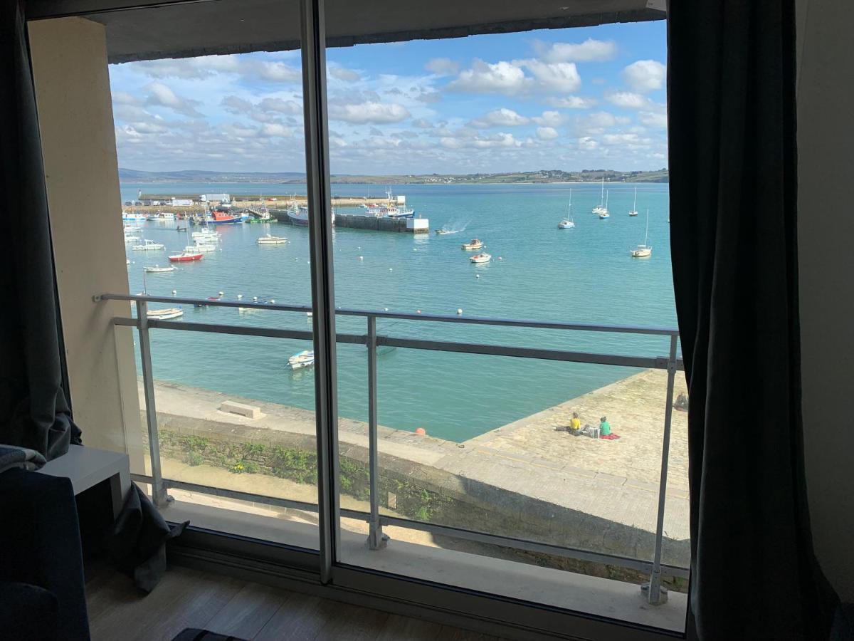 Appartement Design VIII - Port Rosmeur - Sublime Vue Mer Дуарнене Екстериор снимка