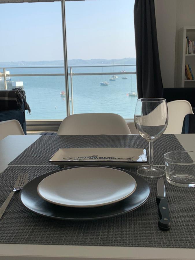 Appartement Design VIII - Port Rosmeur - Sublime Vue Mer Дуарнене Екстериор снимка