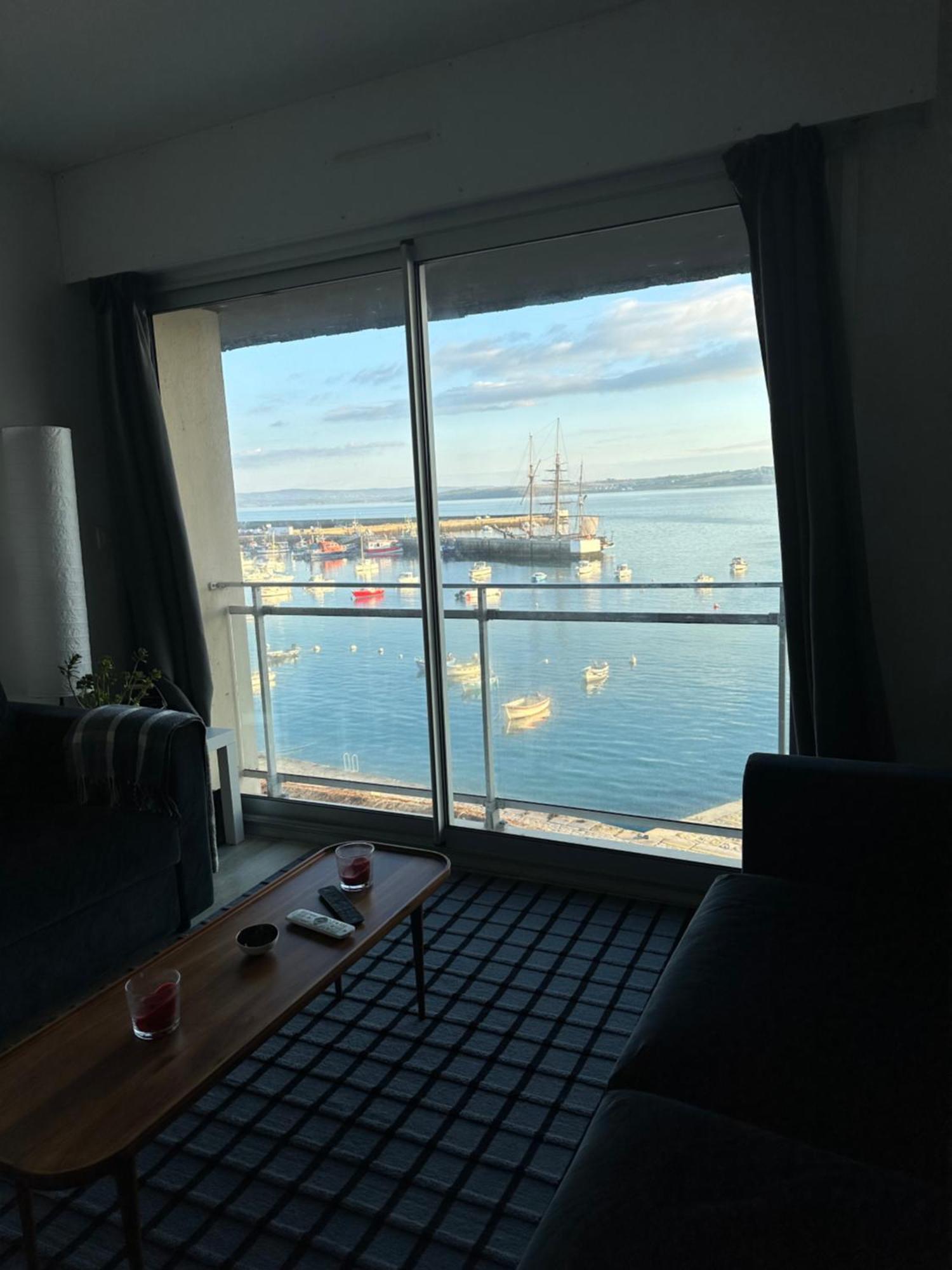 Appartement Design VIII - Port Rosmeur - Sublime Vue Mer Дуарнене Екстериор снимка
