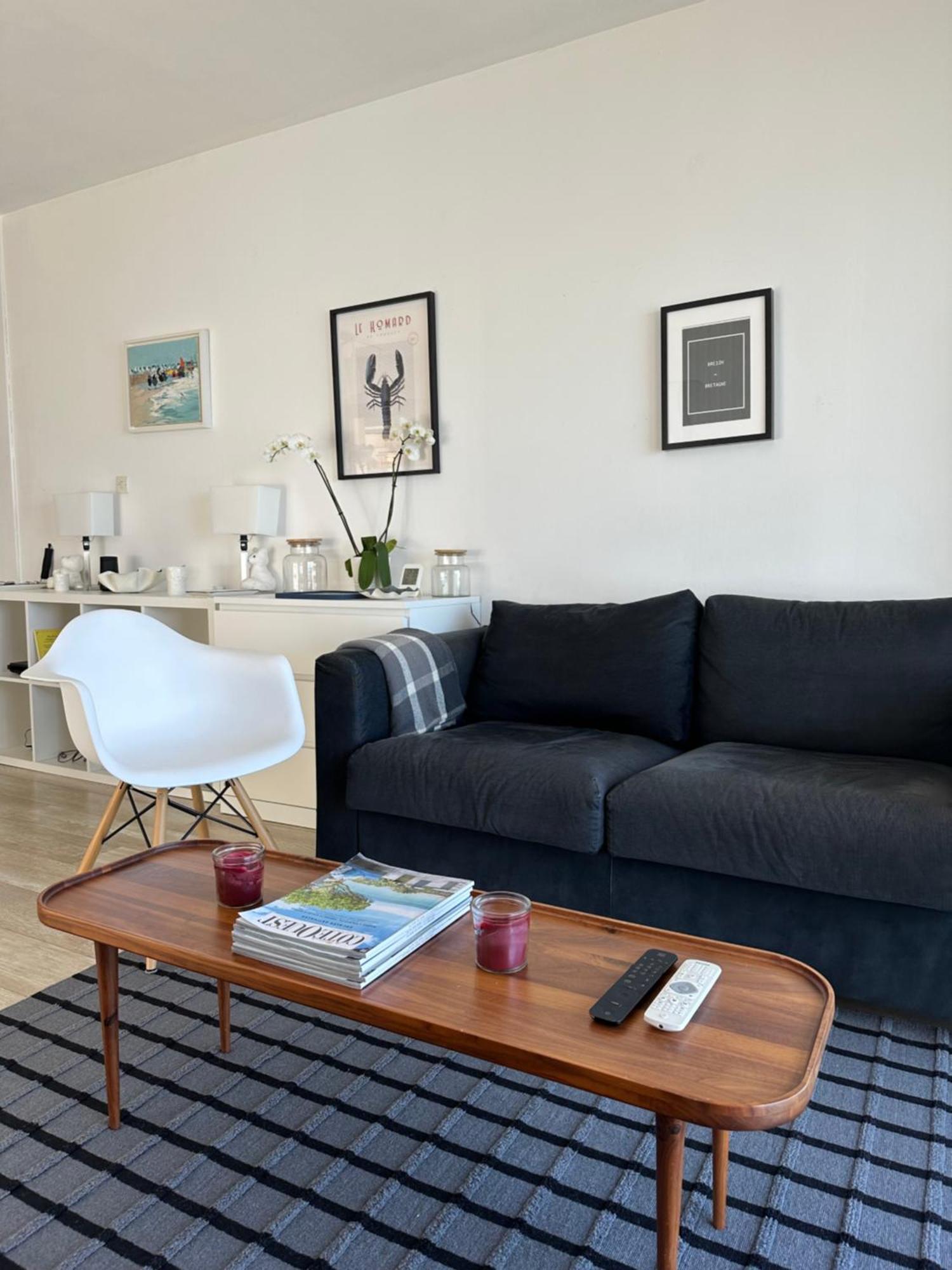 Appartement Design VIII - Port Rosmeur - Sublime Vue Mer Дуарнене Екстериор снимка